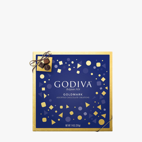 Godiva Assorted Chocolate Gift Box, 9 Pieces